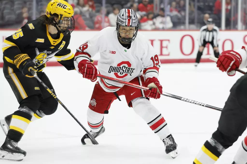 James Hong： Rising Star in Ohio State Hockey Team