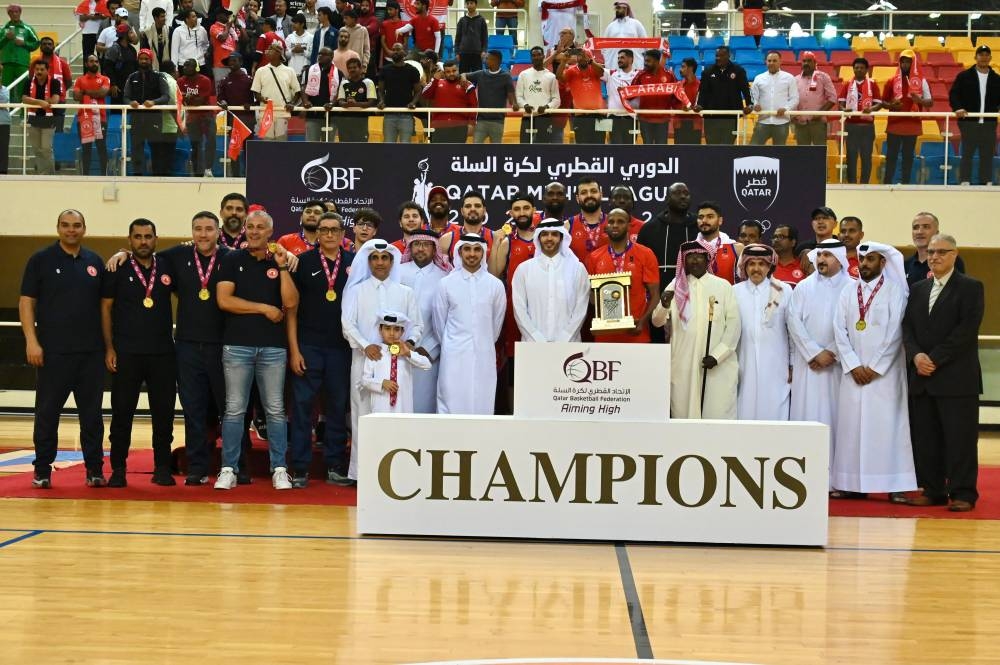 Al Arabi Basketball： Champions of the 2023-24 QBF League