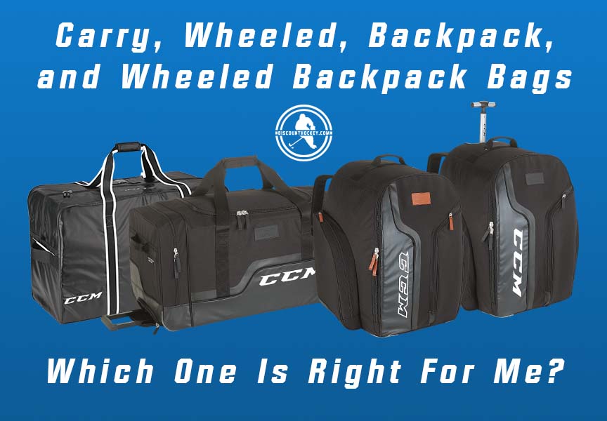 Durable Hockey Bags for Every Player – Carry, Wheel, & Backpack Options