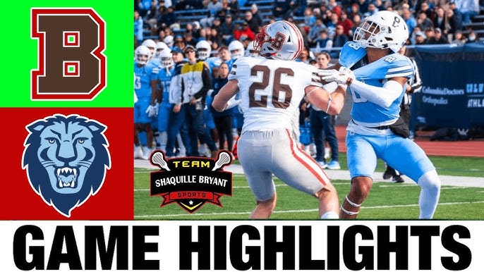 Brown Bears vs Columbia Lions Football： Key Highlights & Historic Rivalry Recap