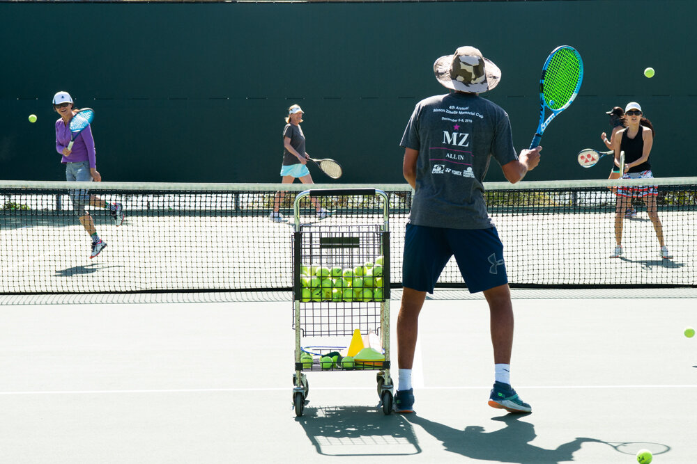 South Bay Marine League Tennis： Competitive Doubles and Tournaments