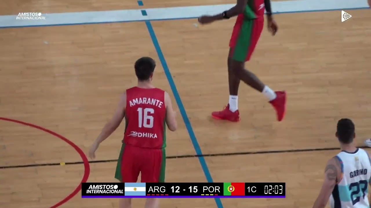 Portugal Falls to Argentina： Final Basketball Score 78-61