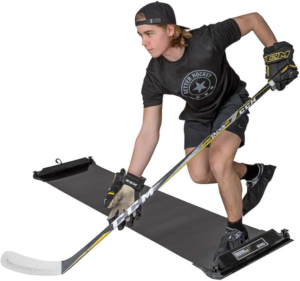 Single Foot Slides for Hockey： Essential Training Tool for Agility and Strength