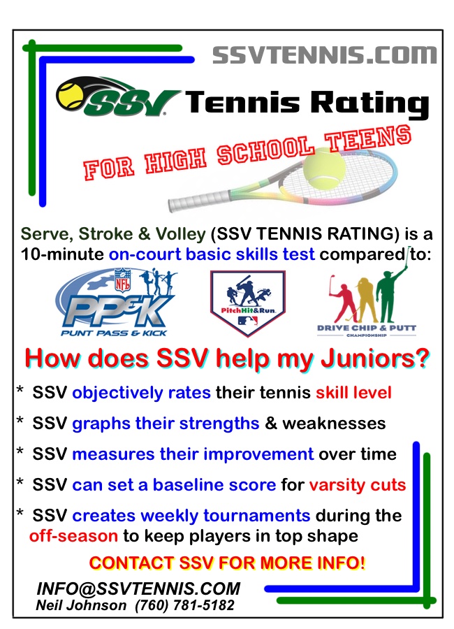 Discover Your Tennis Potential with SSV Tennis： Weekly Tournaments and Ratings