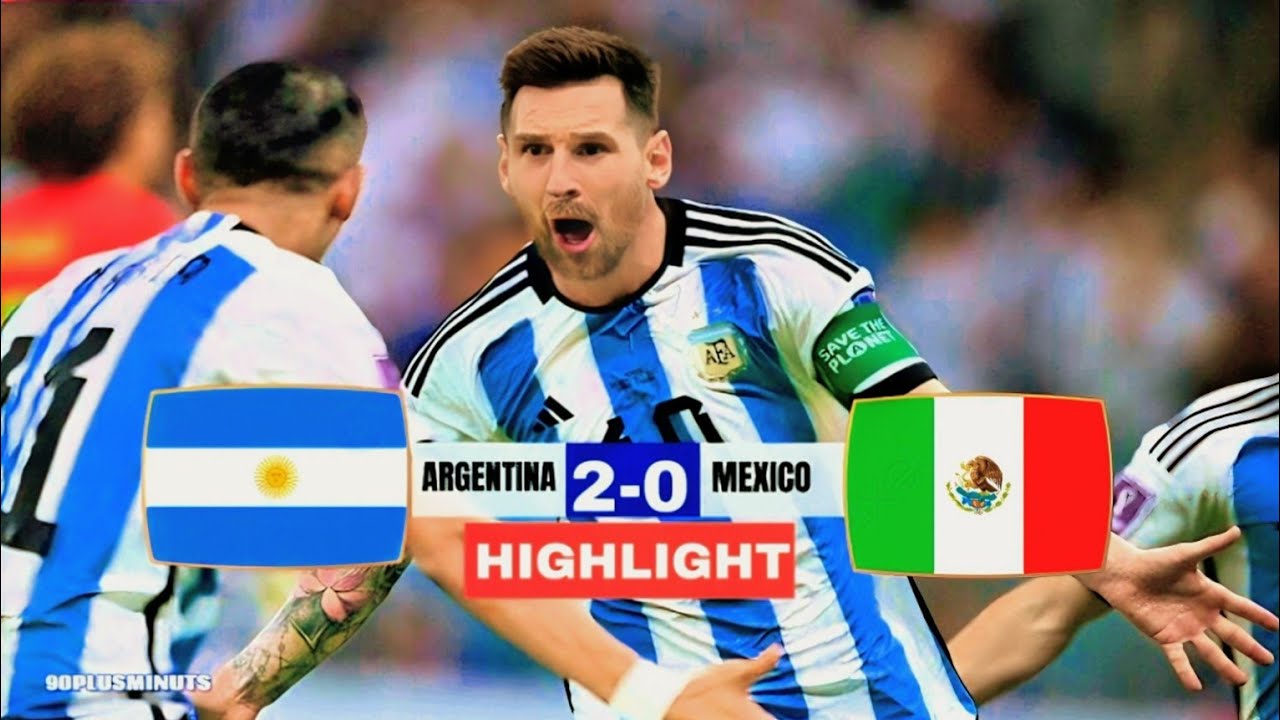 Argentina vs Mexico U23 - Latest Score, Highlights & Full Match Report