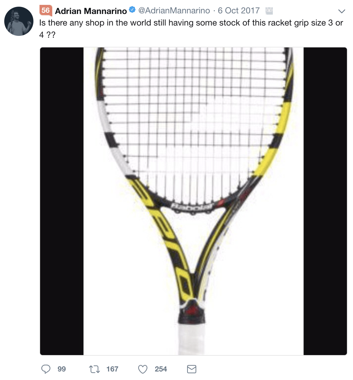 Adrian Mannarino's Tennis Racquet Specs: Babolat Pure Aero and String Tension Explained